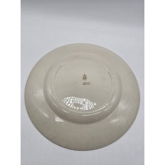 Arabia Of Finland Gold Encrusted Opulent Dinner Dish Vintage 1923-1949 Art Deco - Picture 4 of 10